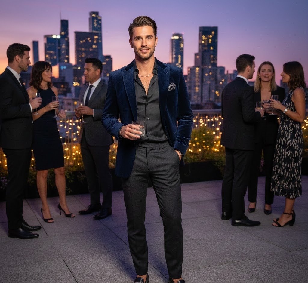 Party wear dress for men 