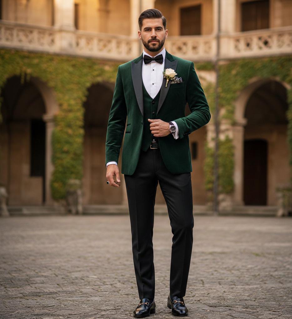 Beautiful velvet suit