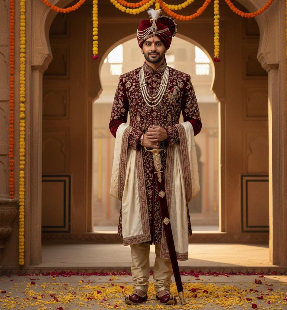Sherwani for wedding outfits