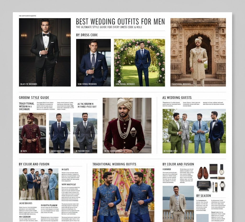 Tuxedo suit for wedding outfits