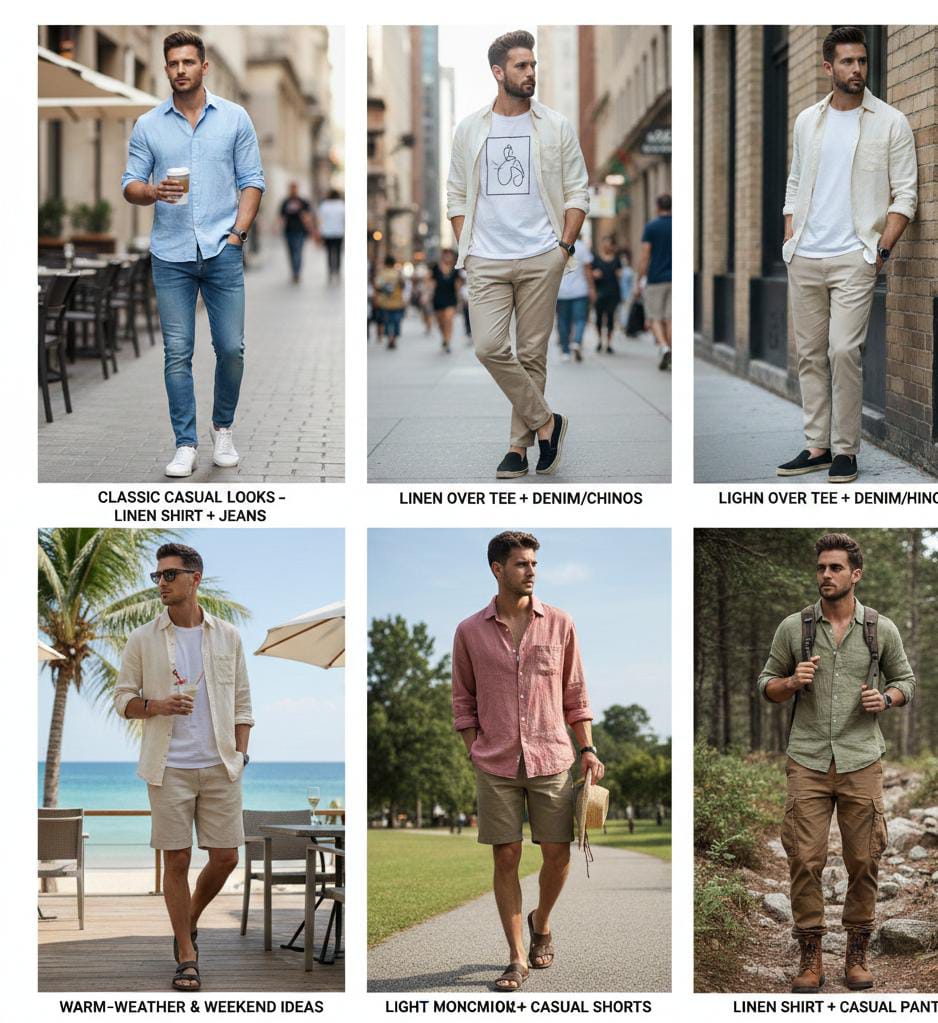Linen Shirts for Men