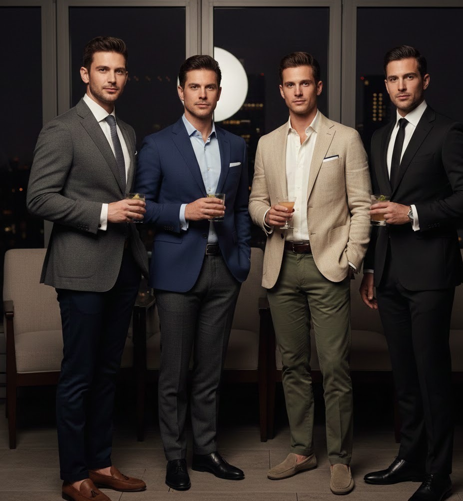 Essential Cocktail dress for men