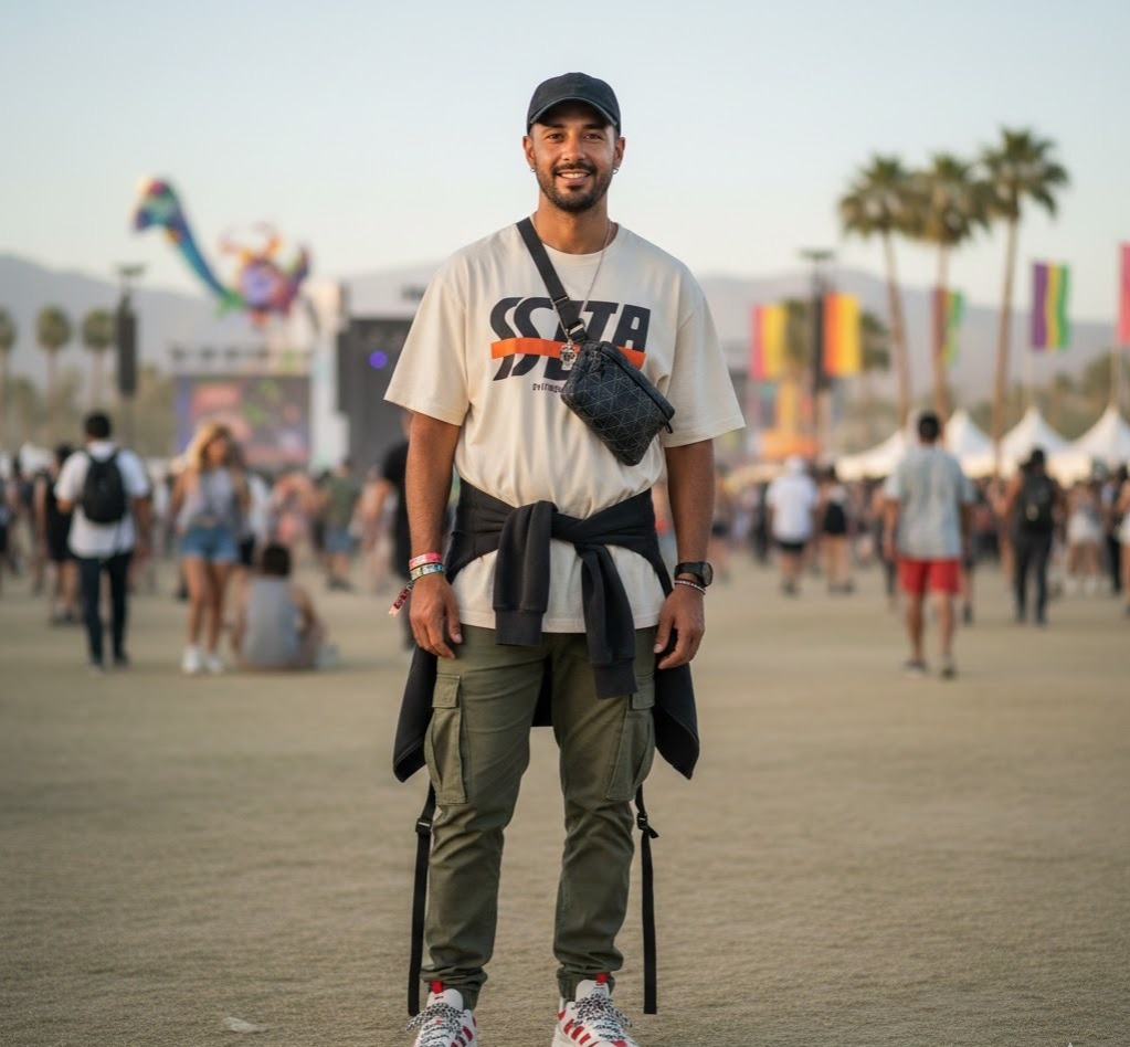Coachella outfits for men