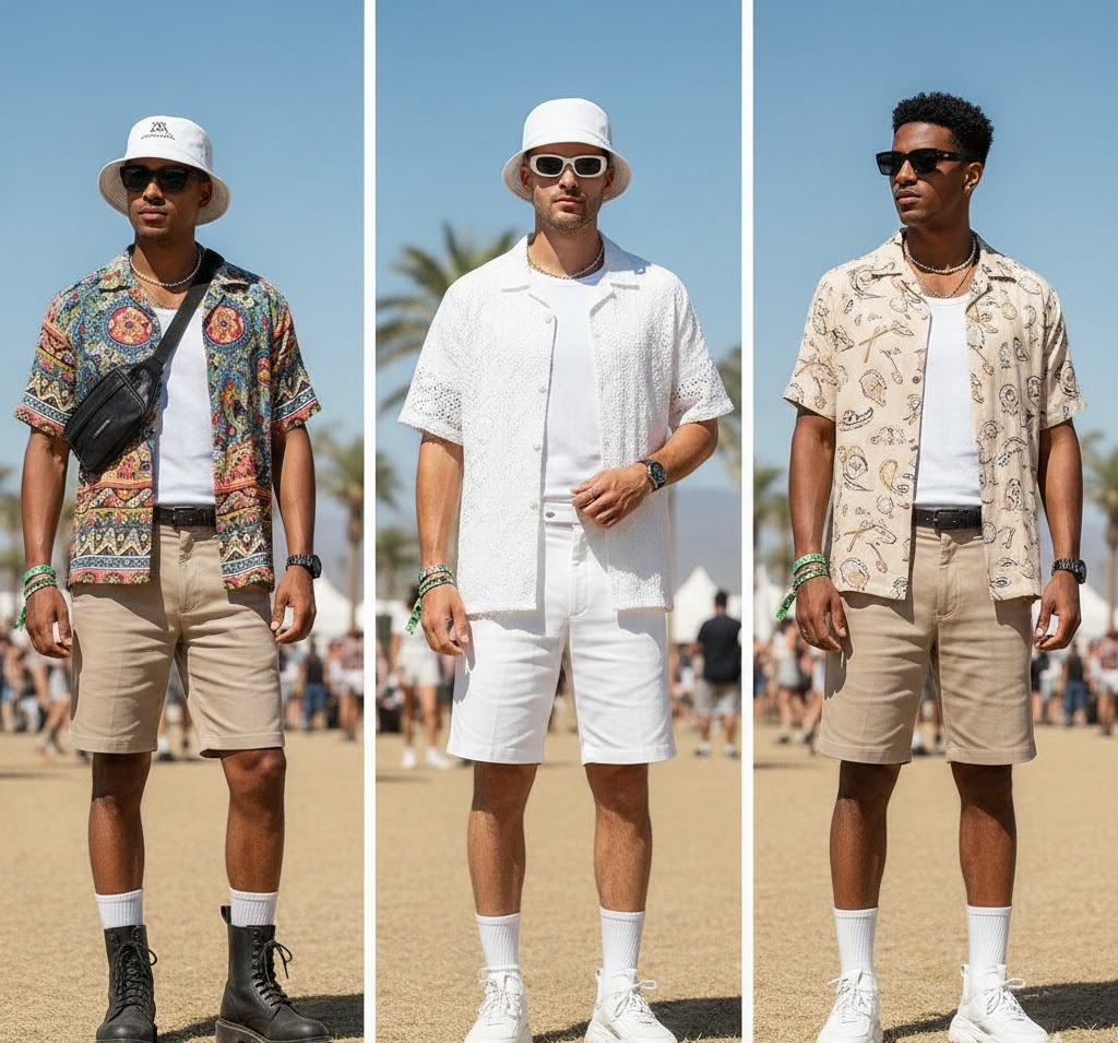 Coachella outfits for men