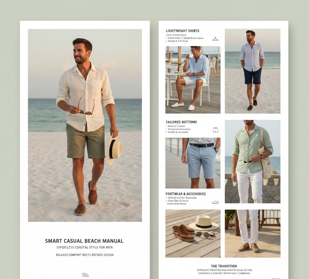 Beach men wear