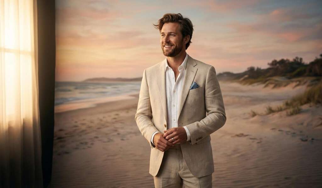 Beach Wedding Outfits for Men