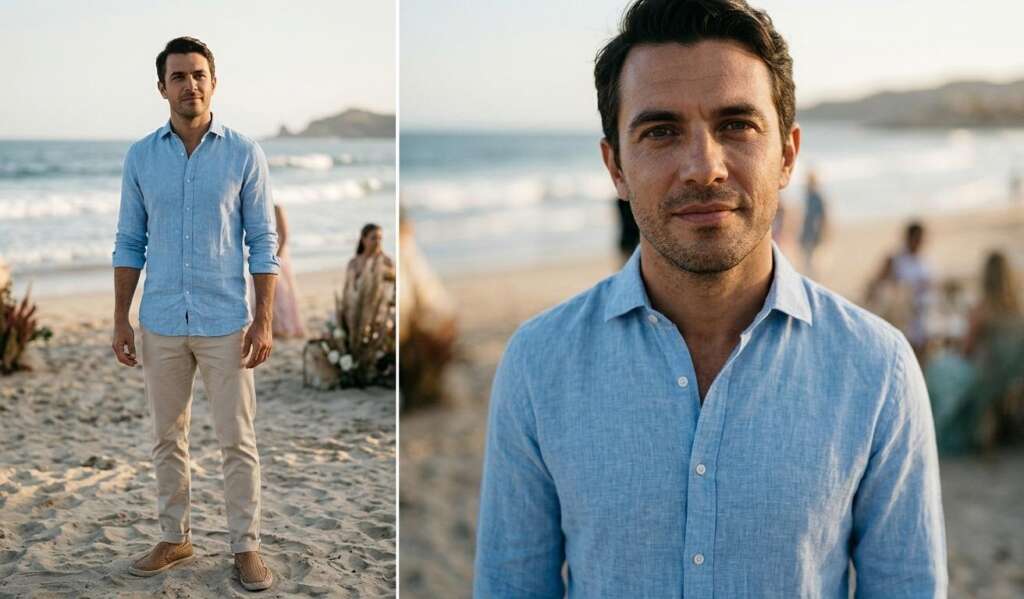 Beach Wedding Outfits for Men