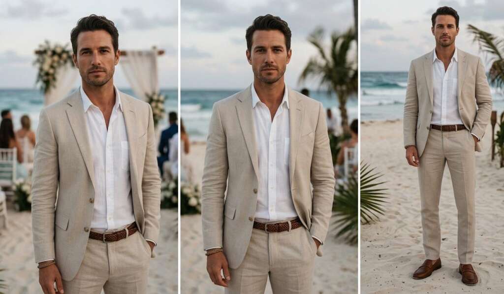 Beach Wedding Outfits for Men