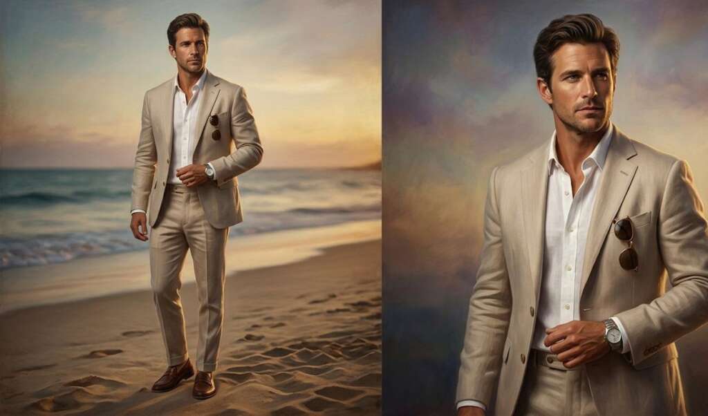 Beach Wedding Outfits for Men