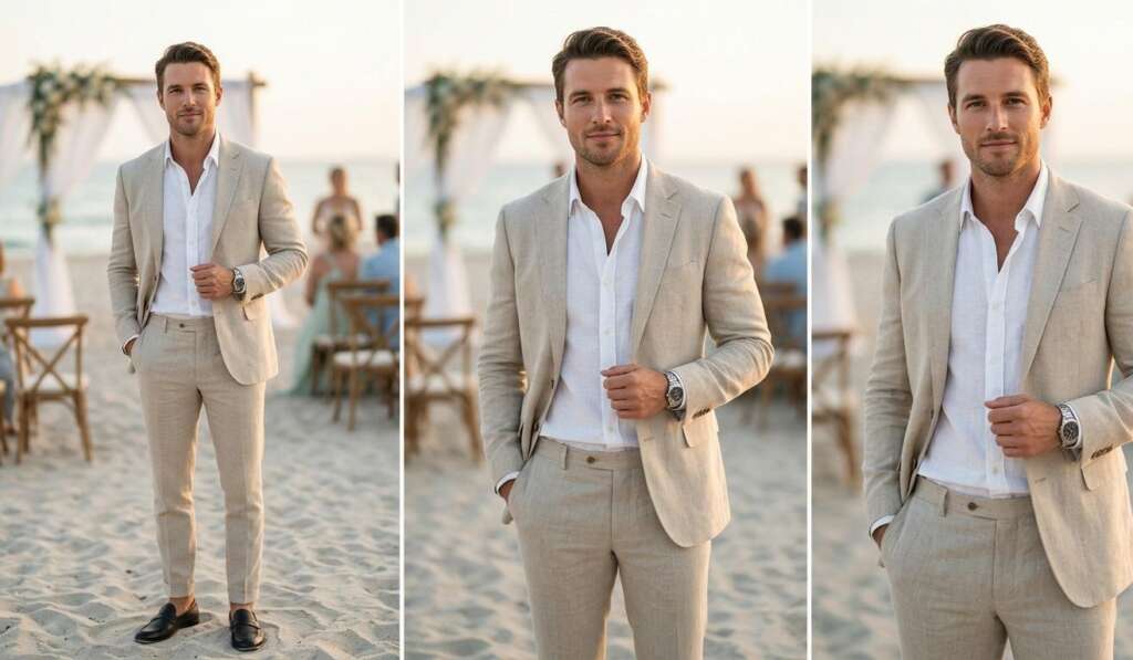 Beach Wedding Outfits for Men