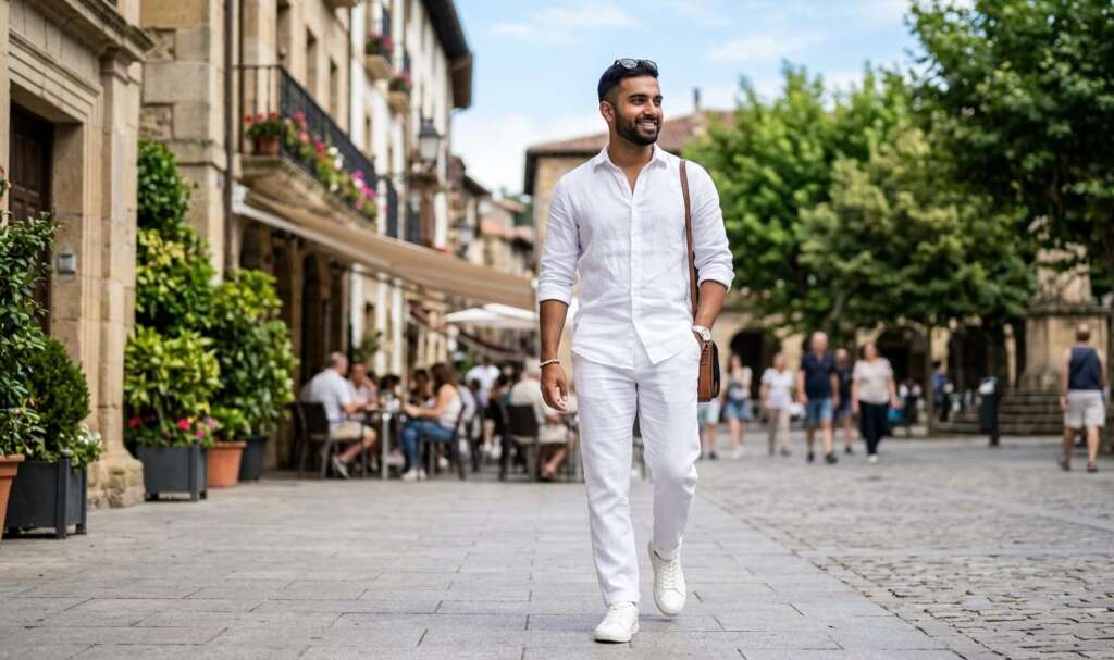 White Outfits For Men