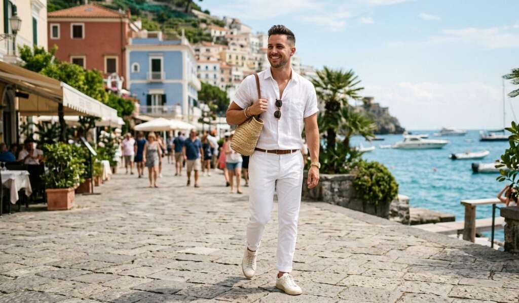 White Outfits For Men