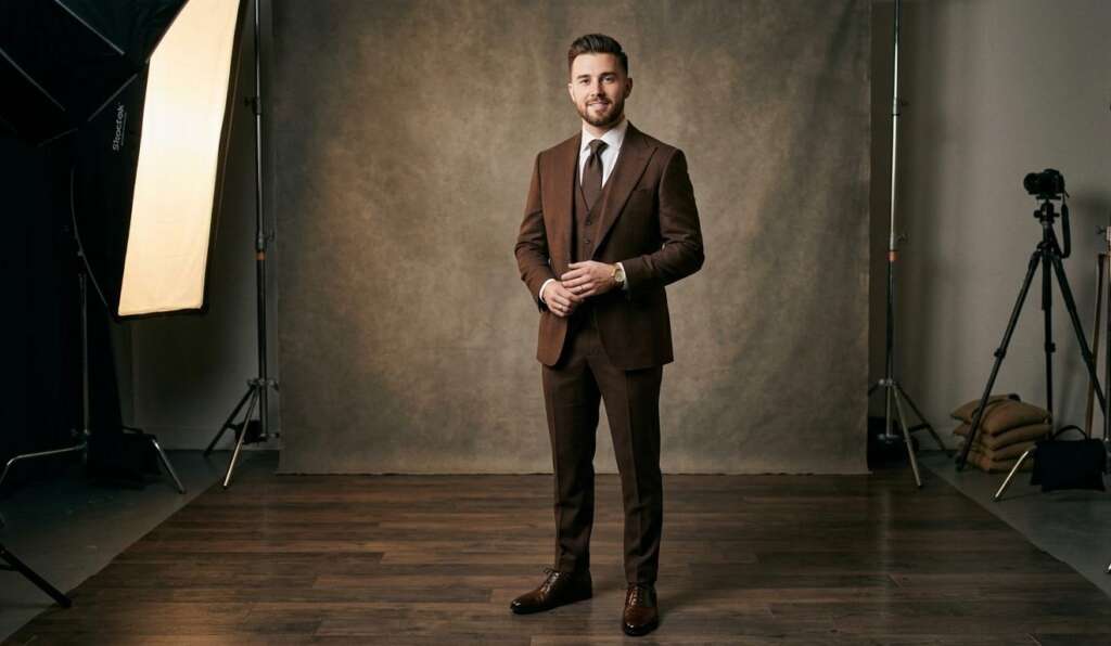 Brown outfits for men