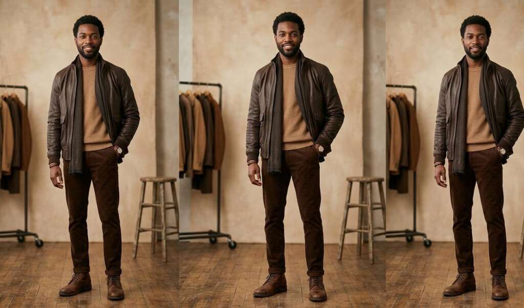 Brown Outfits for Men