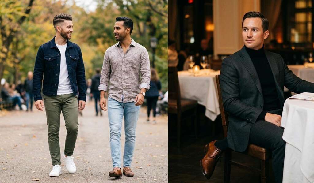 dinner date outfits for men