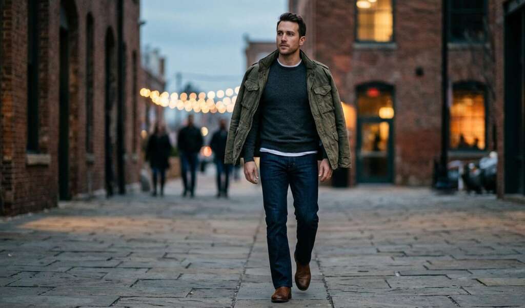 Bootcut pants for men