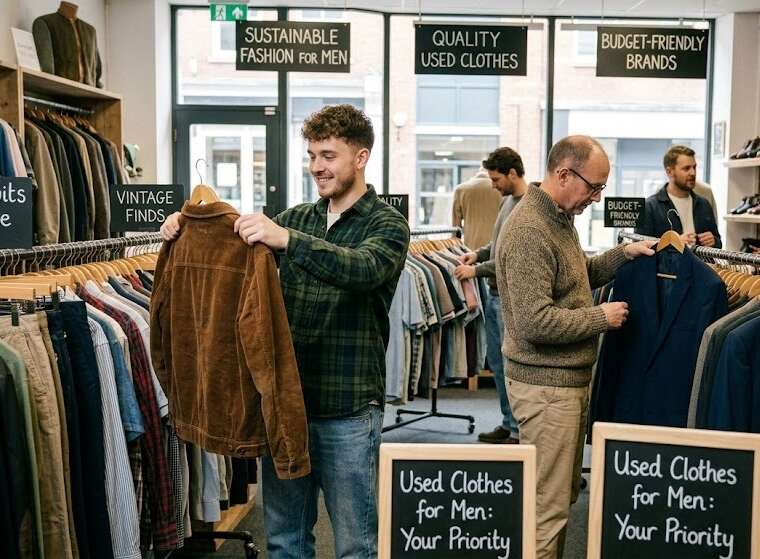 used clothes for men