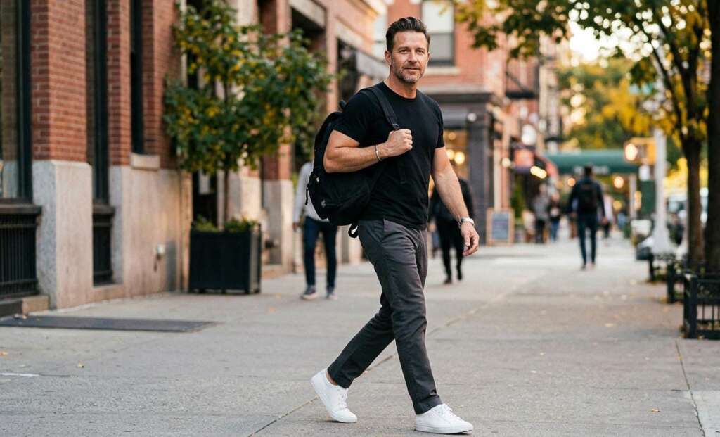 Black and White Outfits for Men