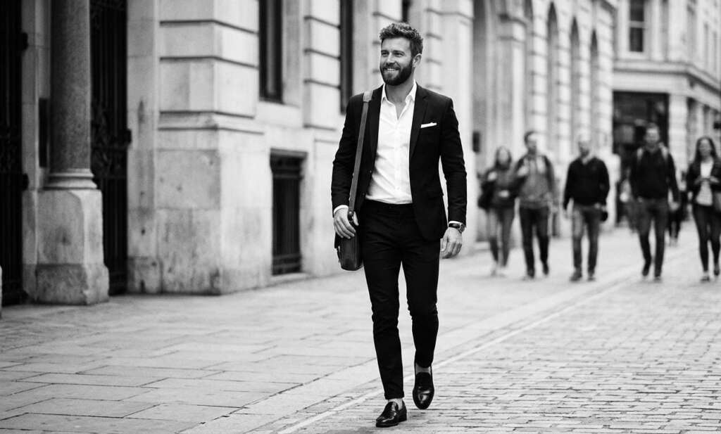 Black and White Outfits for Men