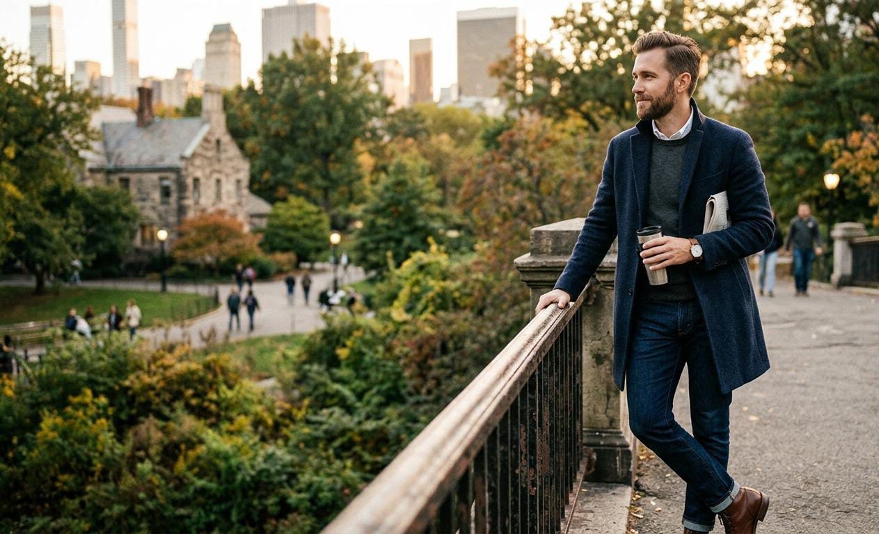 black and white outfits for men